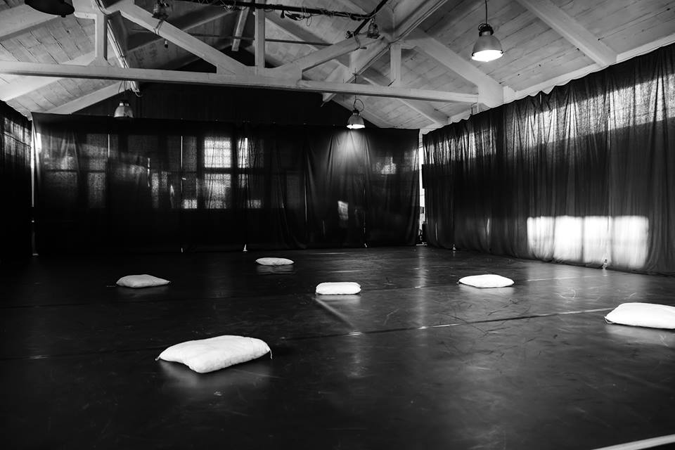 The ART WEEK | WORKSHOP SERIES campus on C32 performing art space, Forte Marghera, Mestre-Venice, Italy