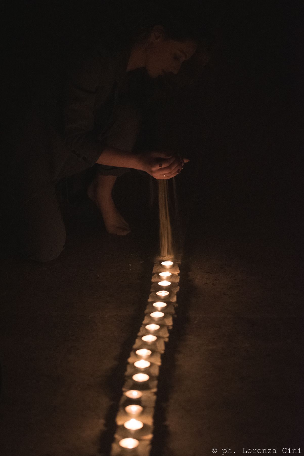 Becky O'Brien, Venice International Performance Art Week 2020, Co-Creation Live Factory, Photograph © Lorenza Cini