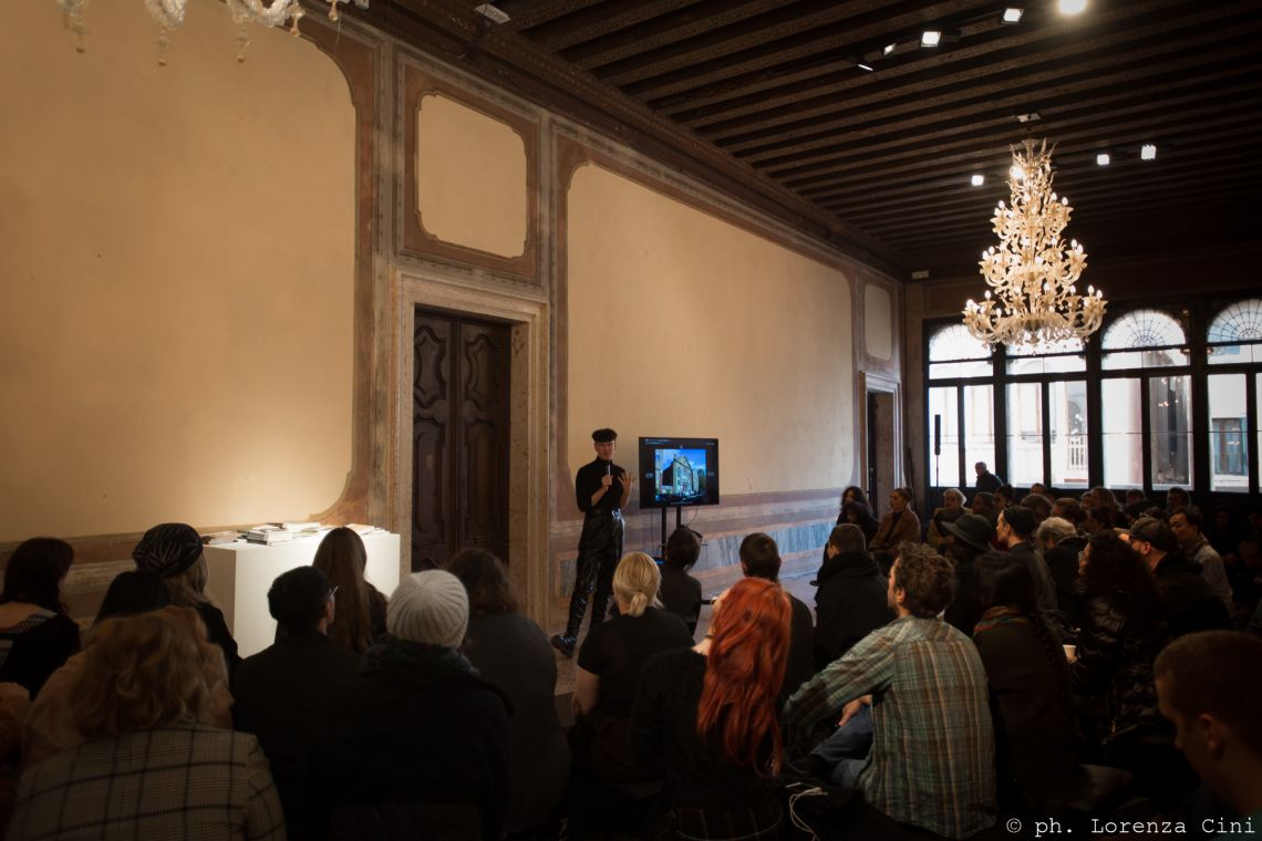 Joseph Morgan Schofield, Venice International Performance Art Week 2020, Co-Creation Live Factory, Photograph © Lorenza Cini