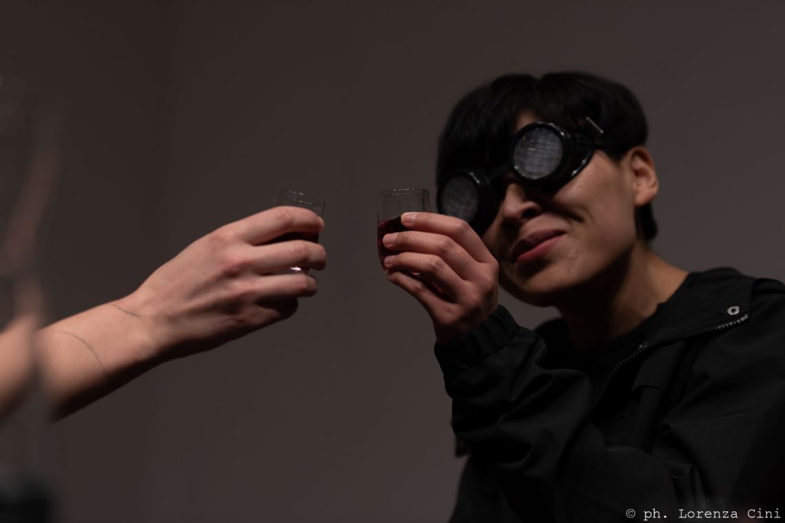 Gao Yu Jie, Venice International Performance Art Week 2020, Co-Creation Live Factory, Photograph © Lorenza Cini