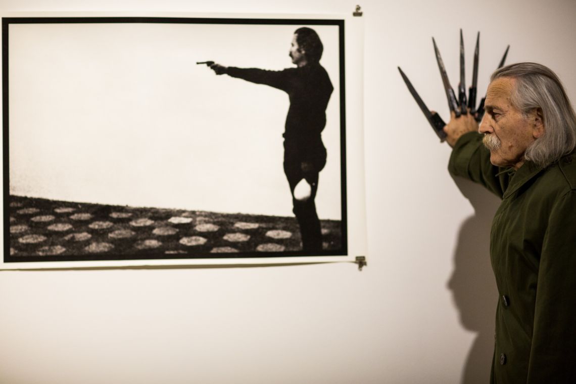Ilija Šoškić, Panoptikon 2012 (-1969) , exhibition and live performance, and Meet the Artist at the VENICE INTERNATIONAL PERFORMANCE ART WEEK 2012. Images © Monika Sobczak.