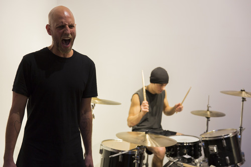 Benjamin Sebastian, 3 Cycles of Otherness. Venice International Performance Art Week (2014). Photograph by Monika Sobczak.