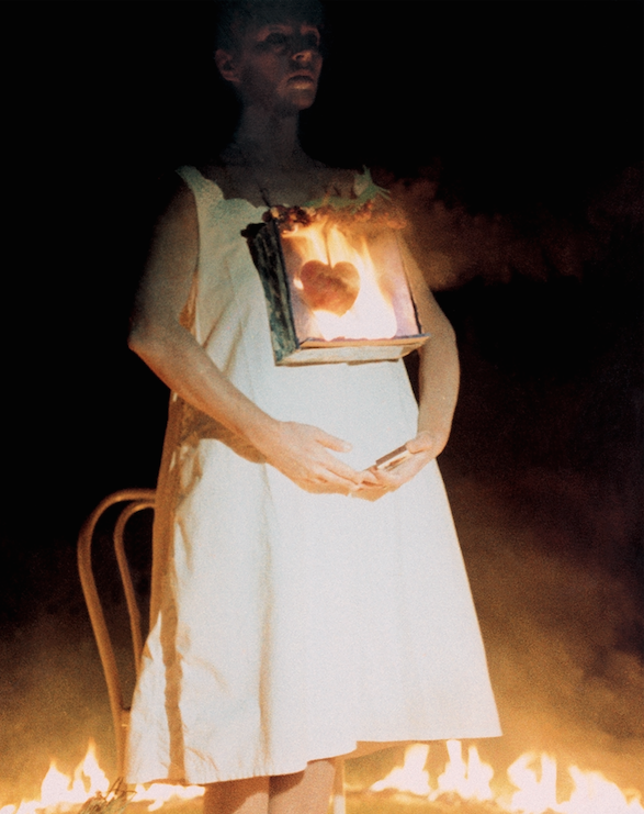 Leda Papaconstantinou, Burning (1985). Courtesy the artist.
