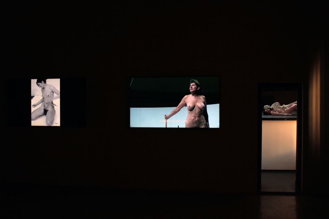 Marina Abramovic. Exhibition view at the III Venice International Performance Art Week 2016. Photograph by VestAndPage.