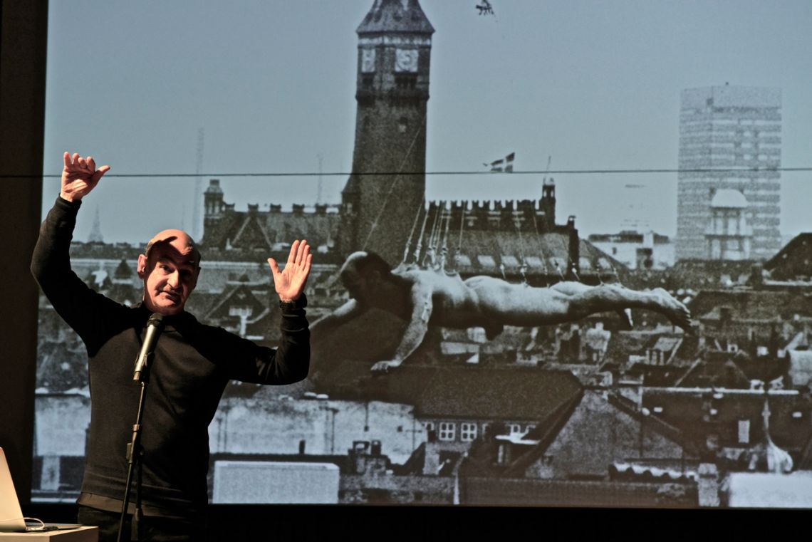 Franko B, I'm Thinking of You. Performance at the III Venice International Performance Art Week 2016. Image © Edward Smith.